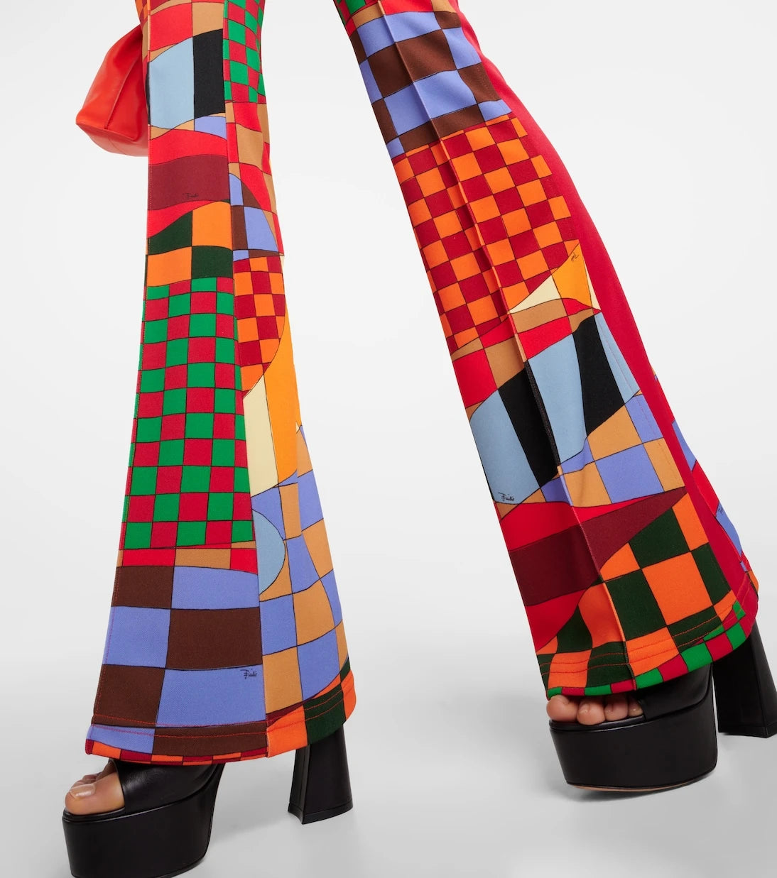 Pucci - Giardino jersey flared pants