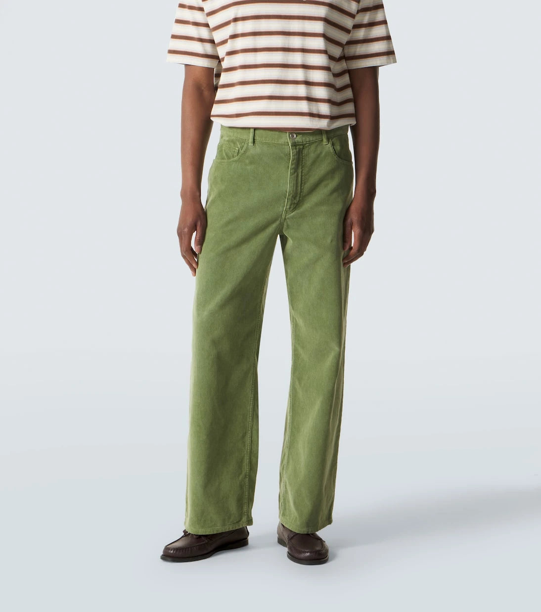 Auralee - Cotton corduroy straight pants