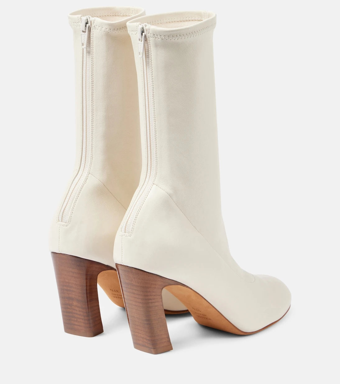 Khaite - Apollo leather ankle boots