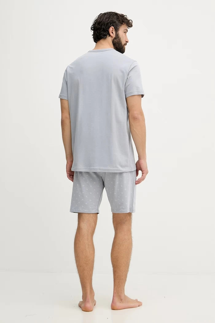 Calvin Klein Underwear iki parçalı erkek pamuklu pijama