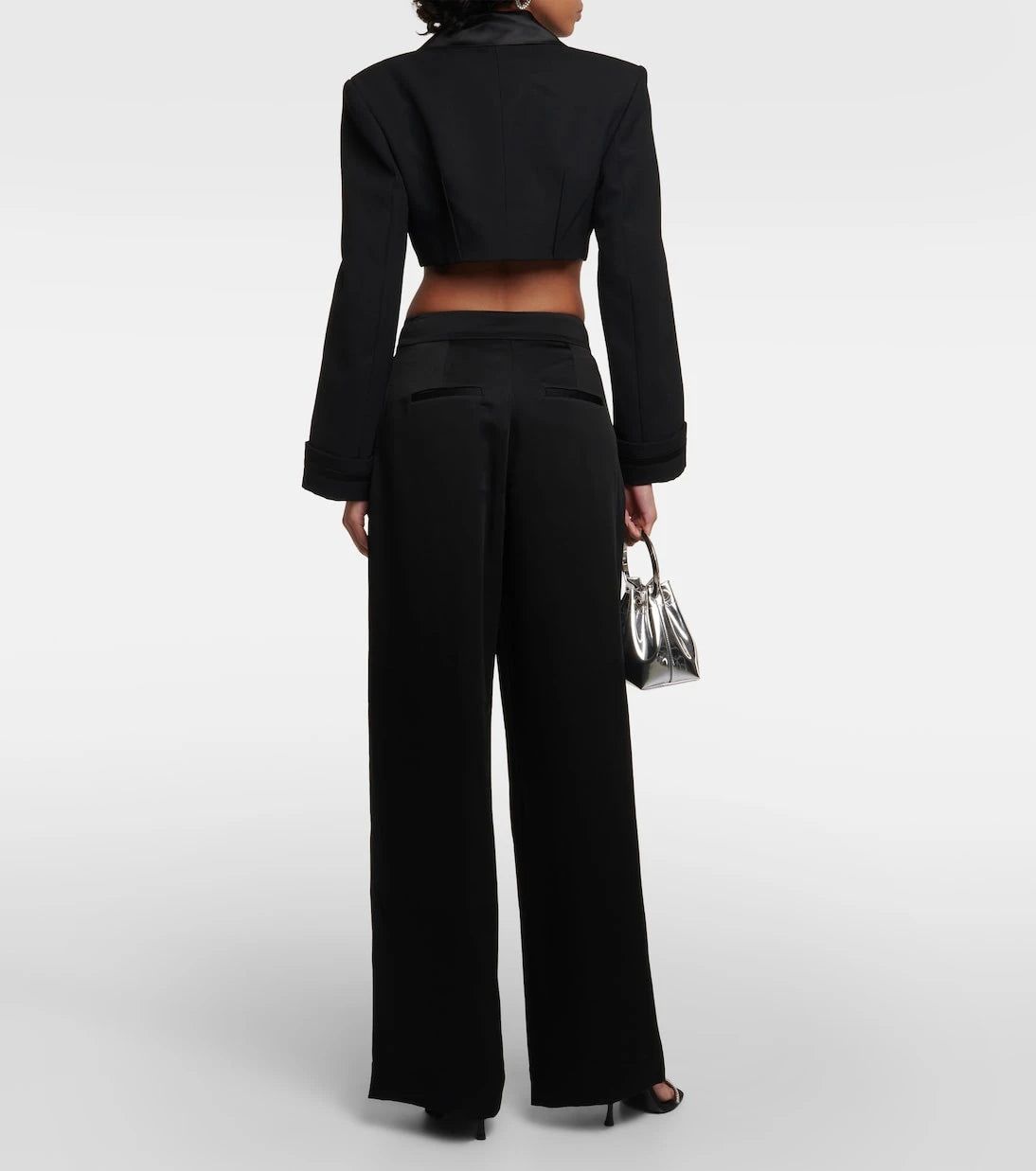 Simkhai - Clare cropped wool-blend blazer