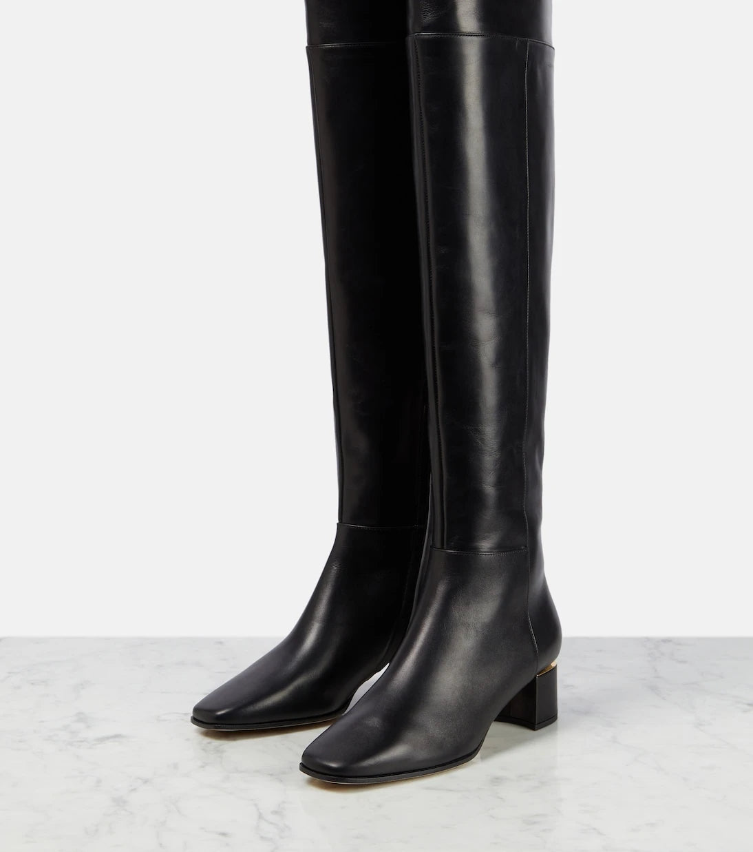 Jimmy Choo - Loren 45 leather over-the-knee boots