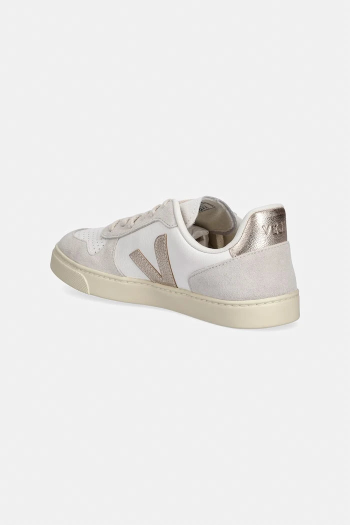 Детски кожени маратонки Veja Small V-10 Laces