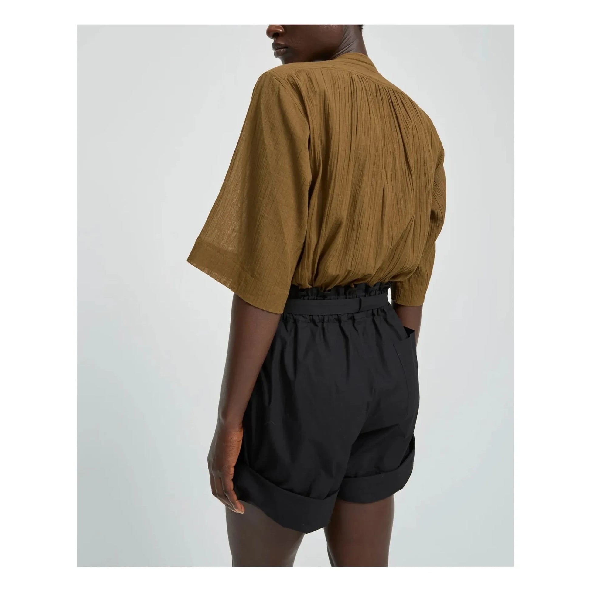 Laurence Bras - Babar Cotton Short | Black