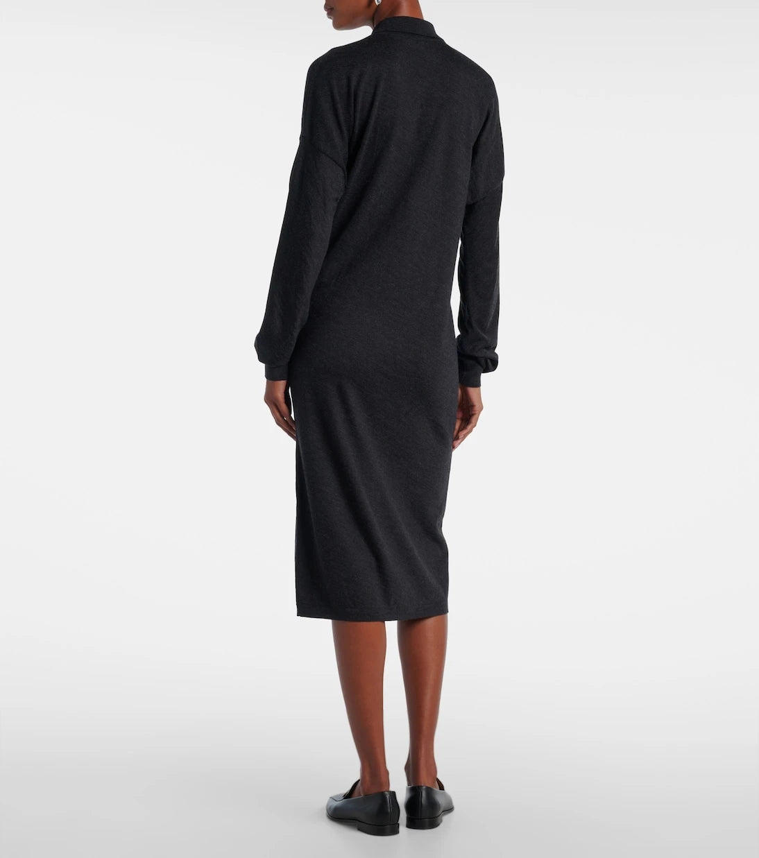 Tod's - Wool and silk polo dress