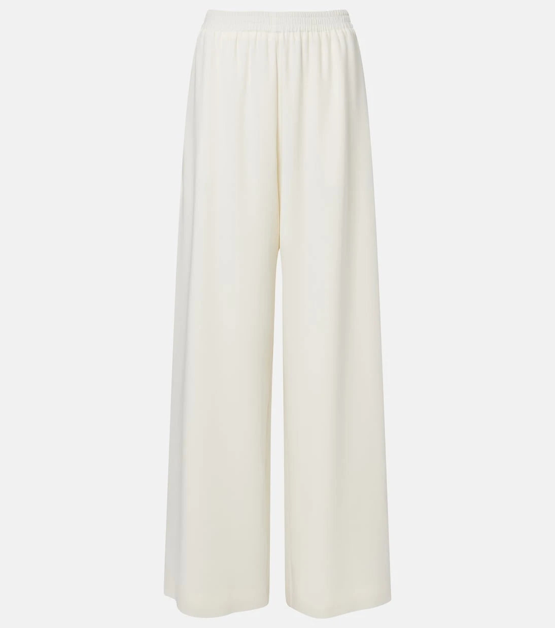 Oscar de la Renta - Silk-blend georgette wide-leg pants