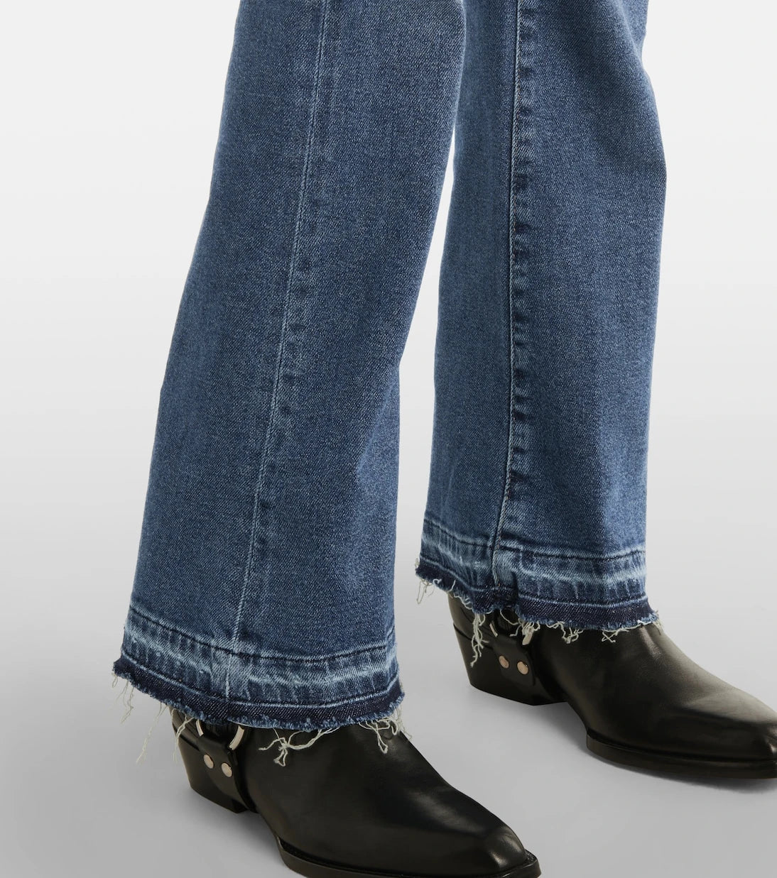 7 For All Mankind - Bootcut Tailorless mid-rise jeans