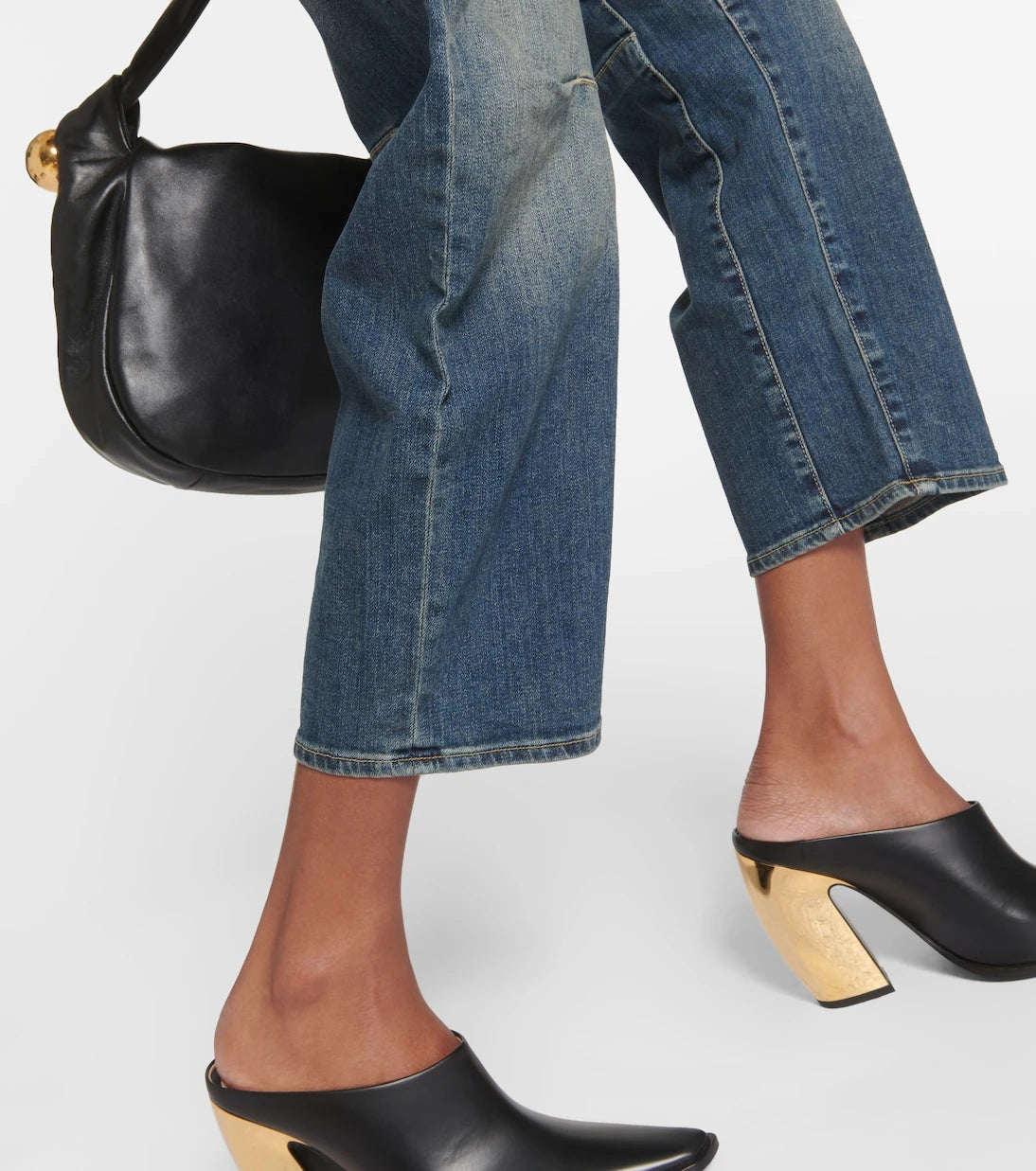 Nili Lotan - Shon high-rise wide-leg jeans