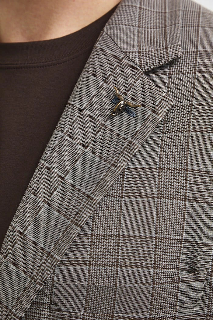 Medicine Tek Düğmeli Erkek Yün Karışımlı Blazer