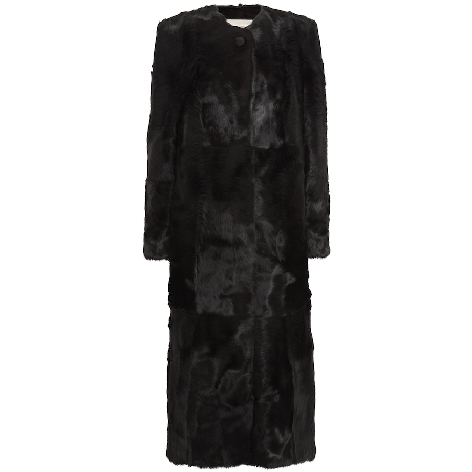 Cowhide Hackney Car Coat