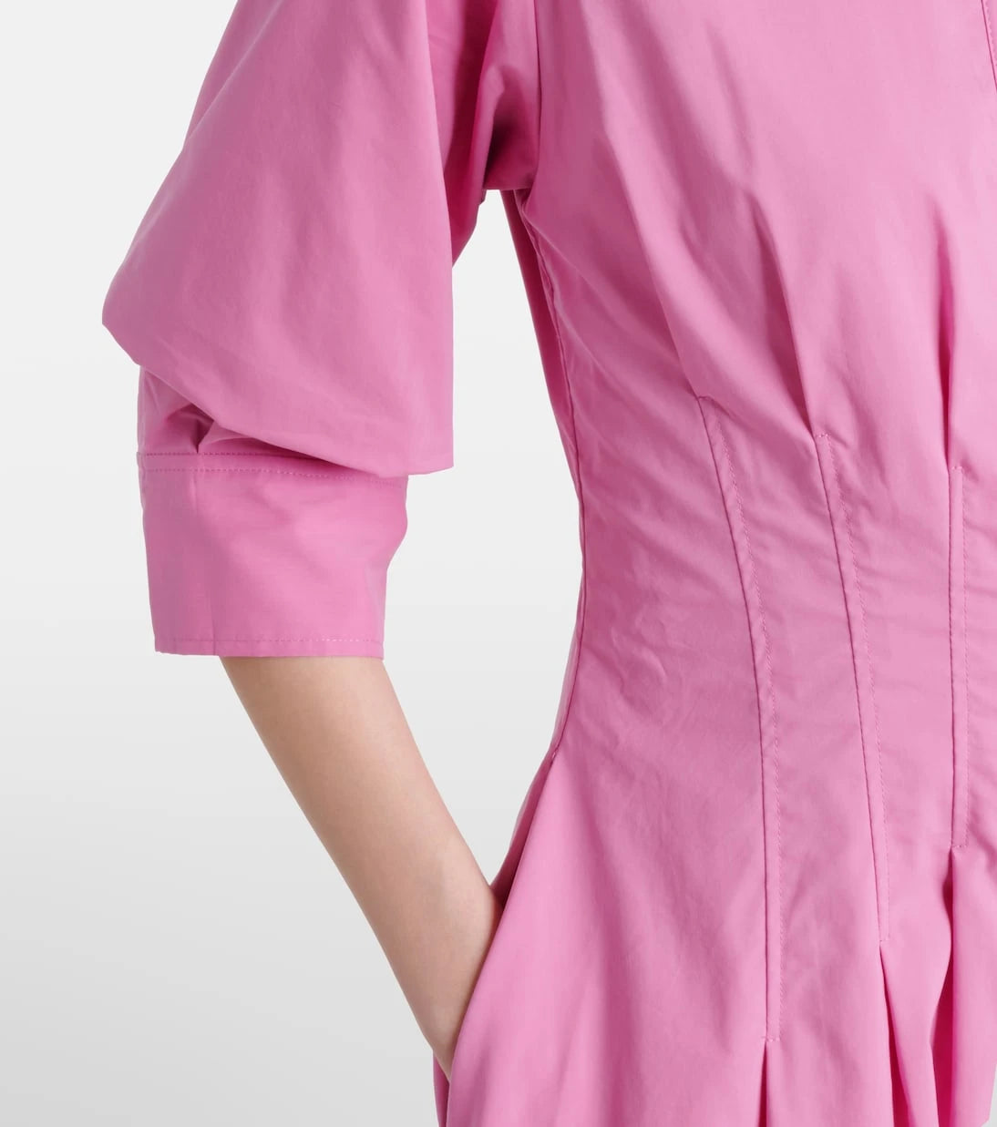 Simkhai - Jazz cotton-blend poplin shirt dress