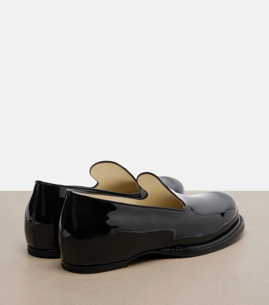 Phoebe Philo - Patent leather slip-on shoes