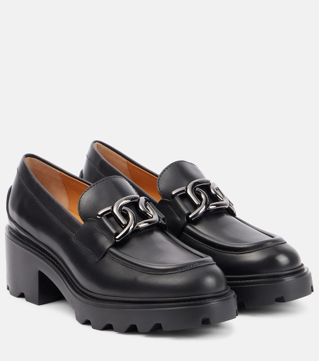 Tod's - Leather loafer pumps