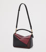 LOEWE Black x Albers Leather Puzzle Top-Handle Bag