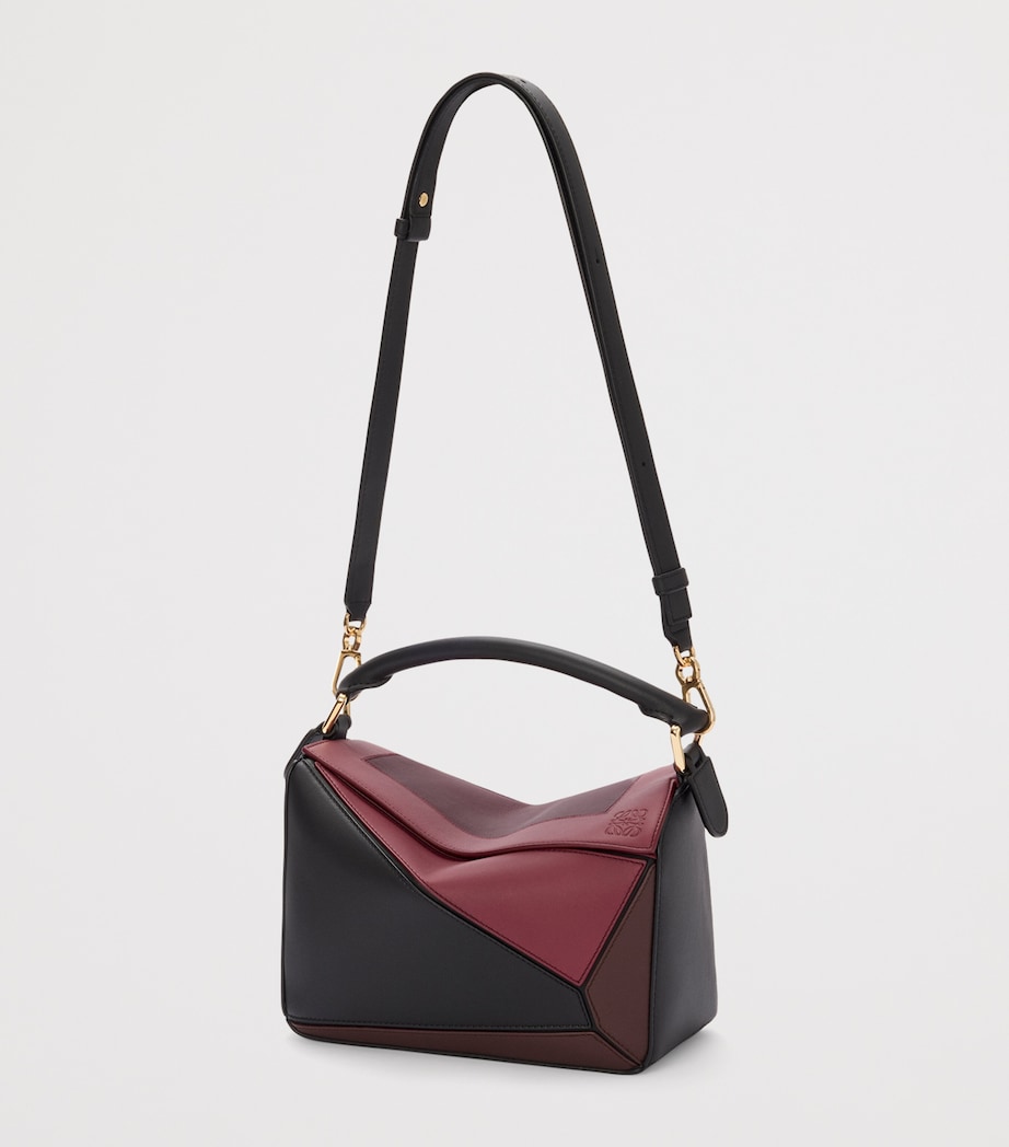 LOEWE x Albers Leather Puzzle Top-Handle Bag