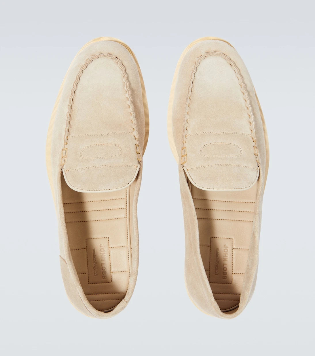 John Lobb - Pace suede loafers