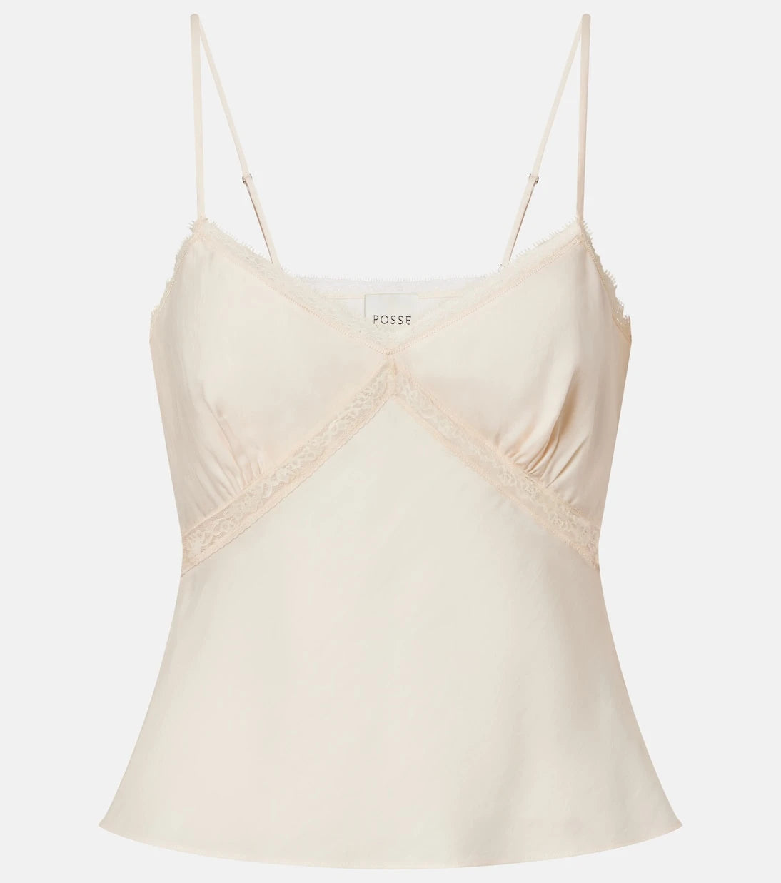Posse - Perla lace-trimmed camisole