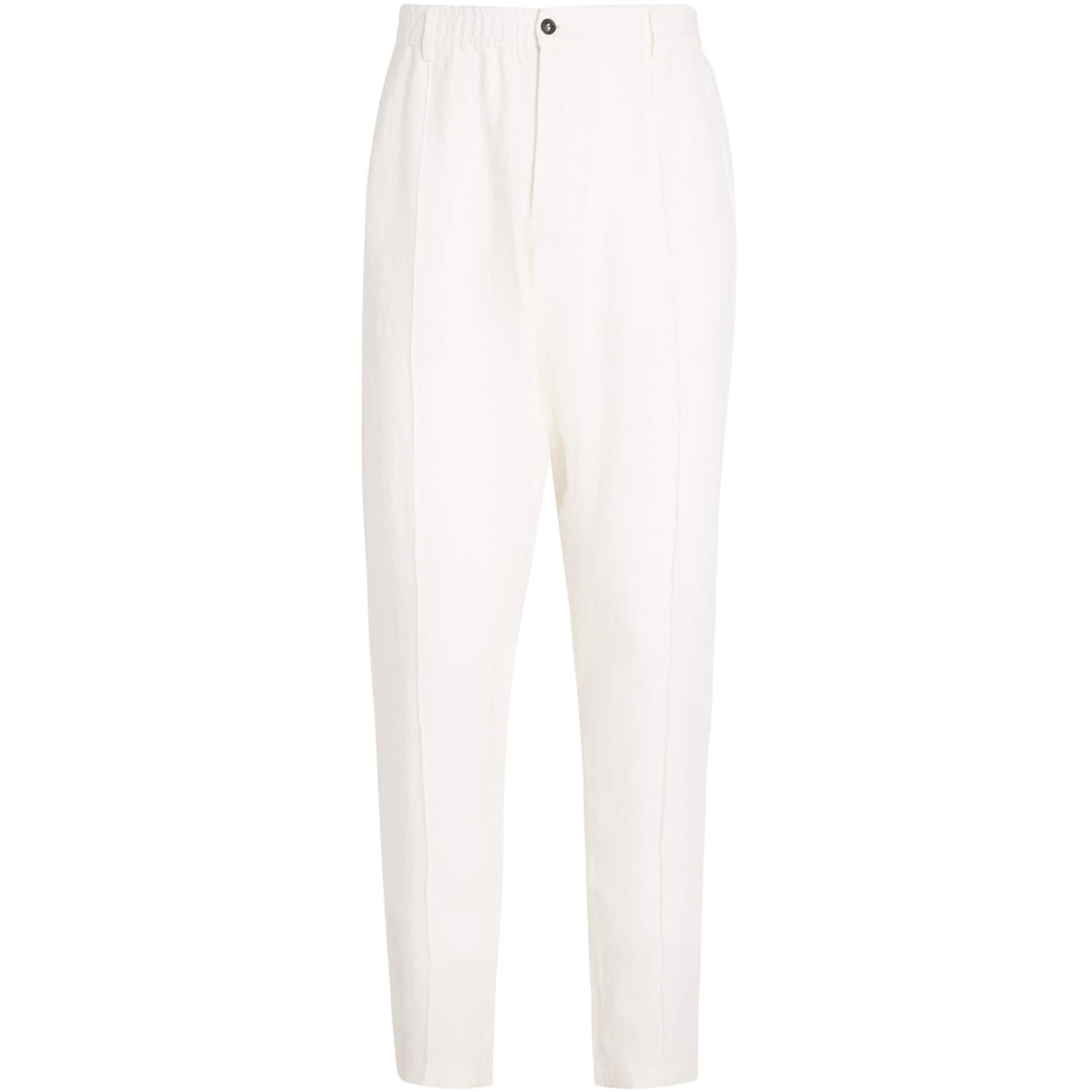 Emporio Armani Linen Tailored Trousers