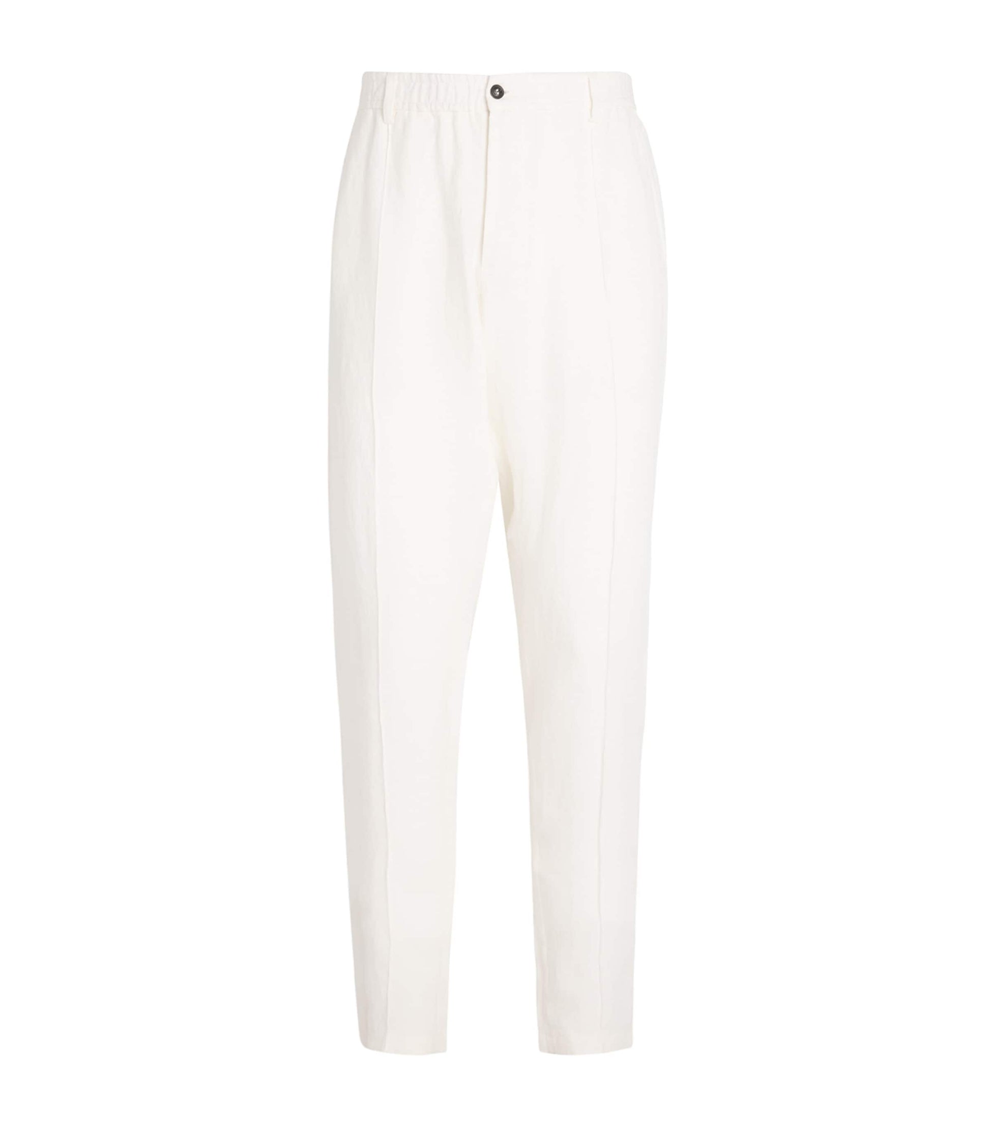 Emporio Armani Linen Tailored Trousers