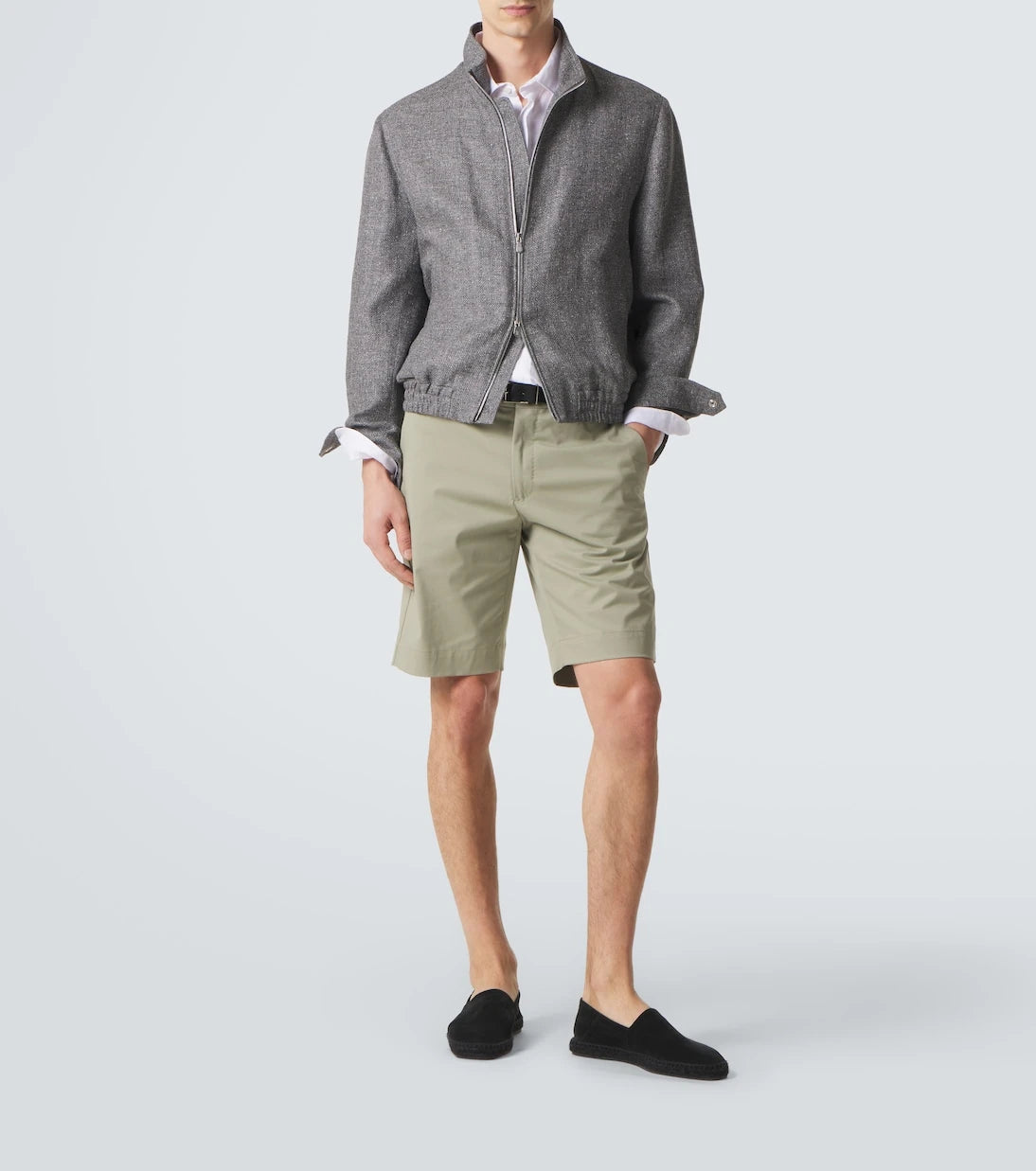 Slowear - Cotton-blend Bermuda shorts