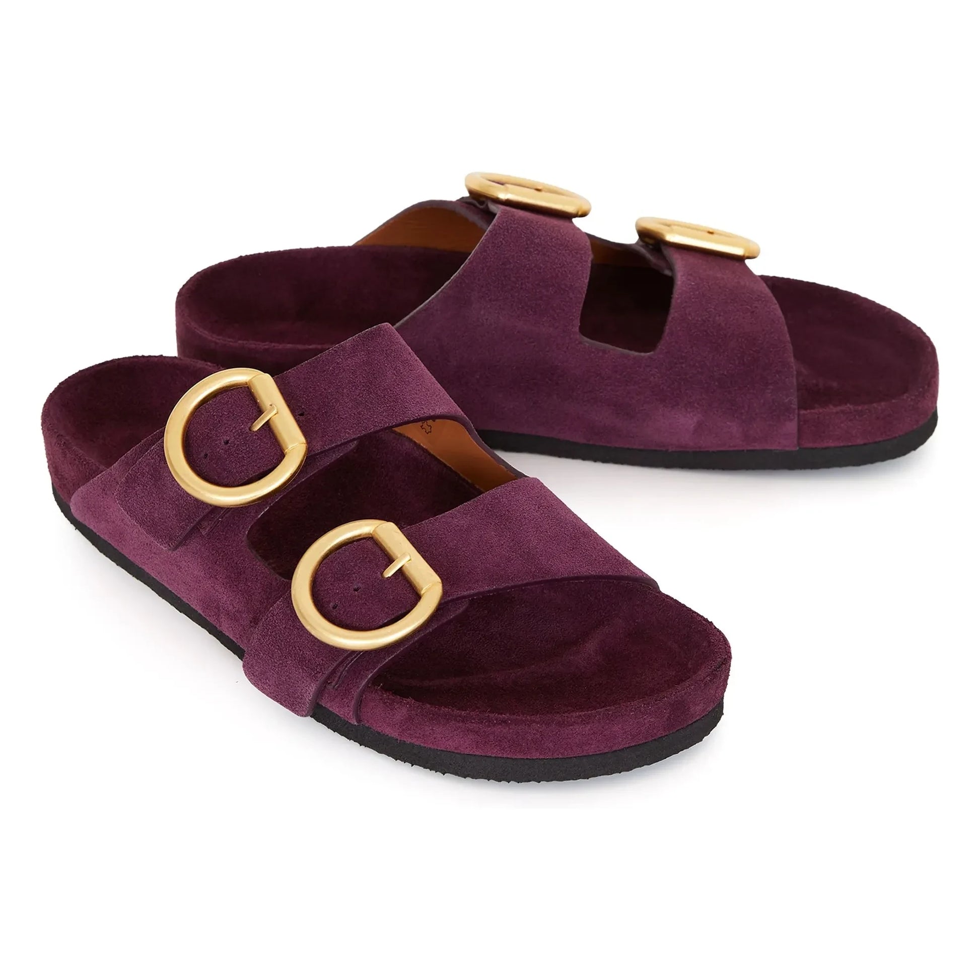 Rivecour - Mules n°62 Sweden | Aubergine