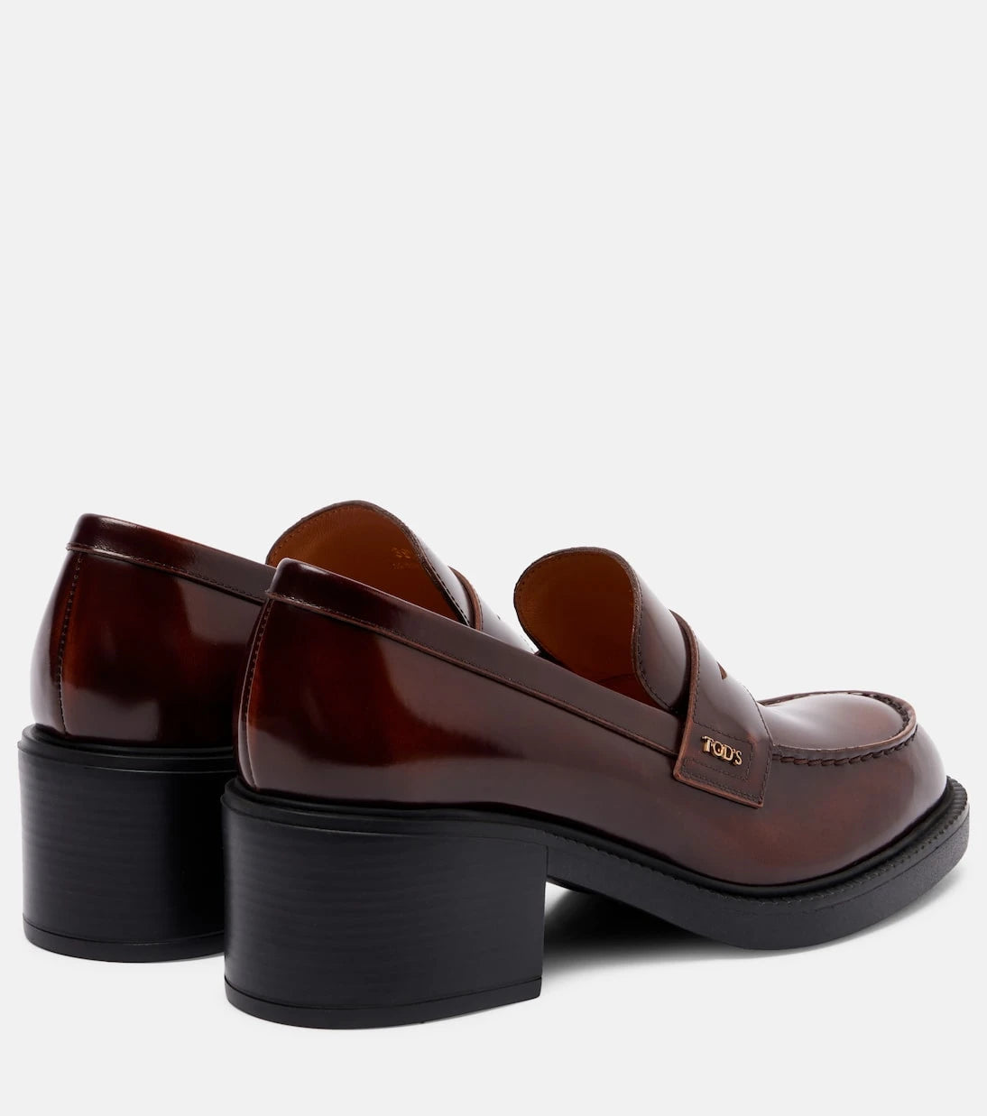 Tod's - Leather loafer pumps
