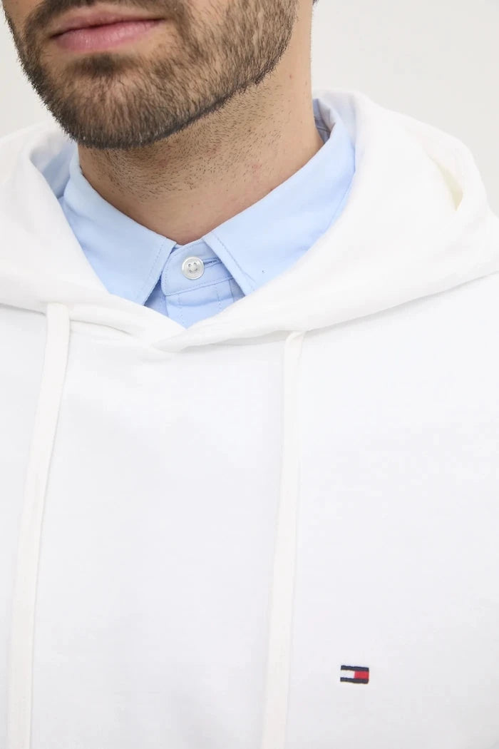Tommy Hilfiger kapüşonlu erkek pamuklu sweatshirt