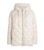 Max Mara White The Cube Diamond-Quilted Jacket