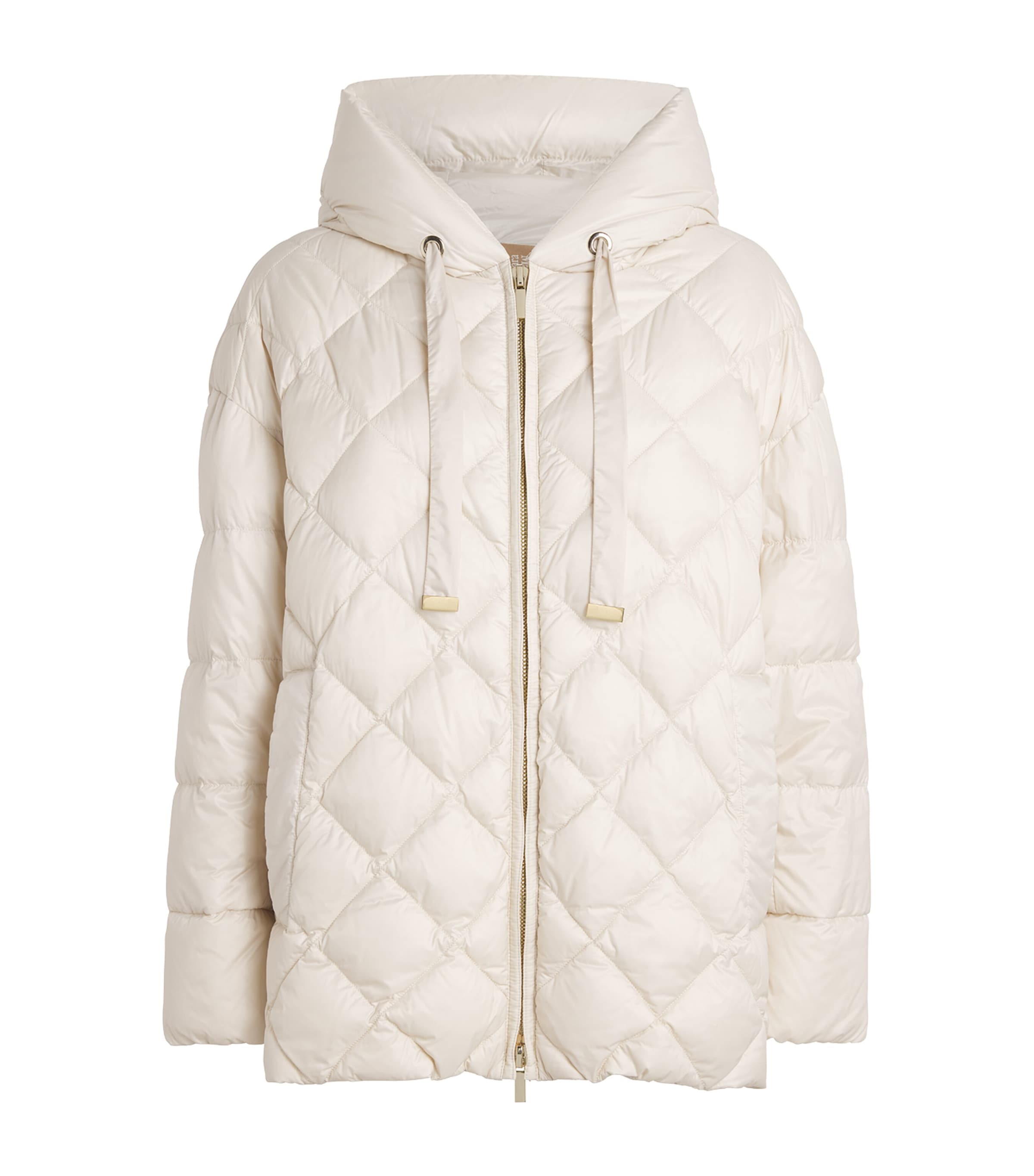 Max Mara White The Cube Diamond-Quilted Jacket