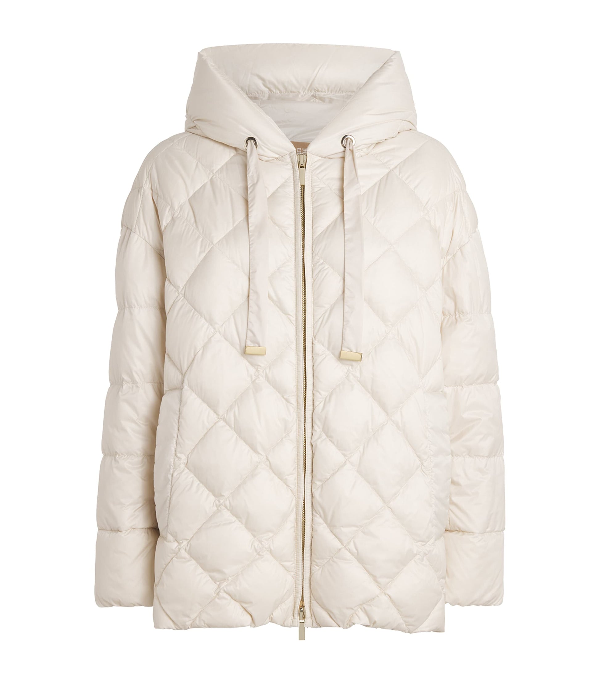 Max Mara White The Cube Diamond-Quilted Jacket