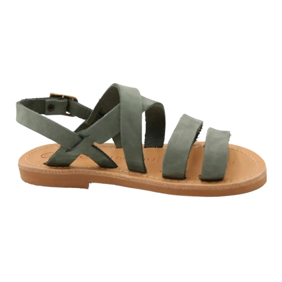Théluto - Jackie sandals | Verdigris