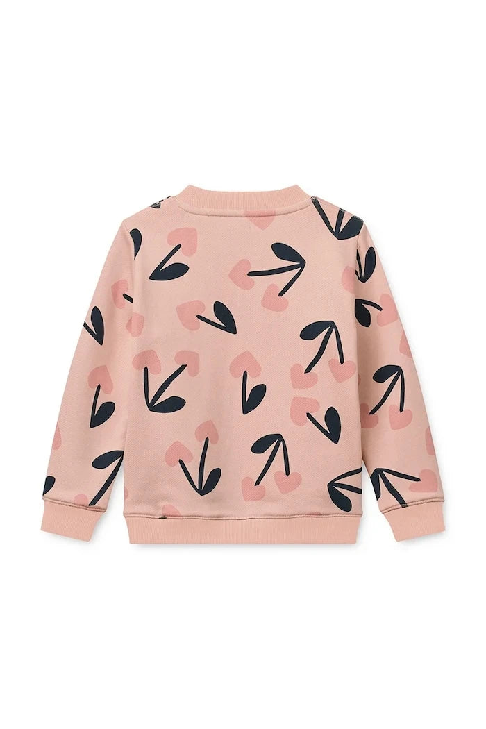 Liewood суичър за деца от памук Ridley Printed Sweatshirt