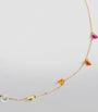 Persée Yellow Gold and Sapphire Chakra Necklace