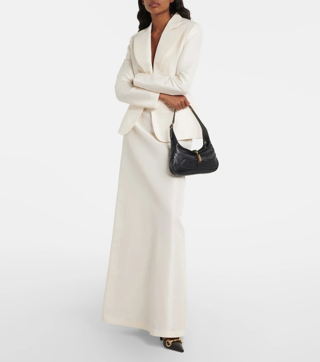 Gucci - Jackie Slim Medium leather shoulder bag