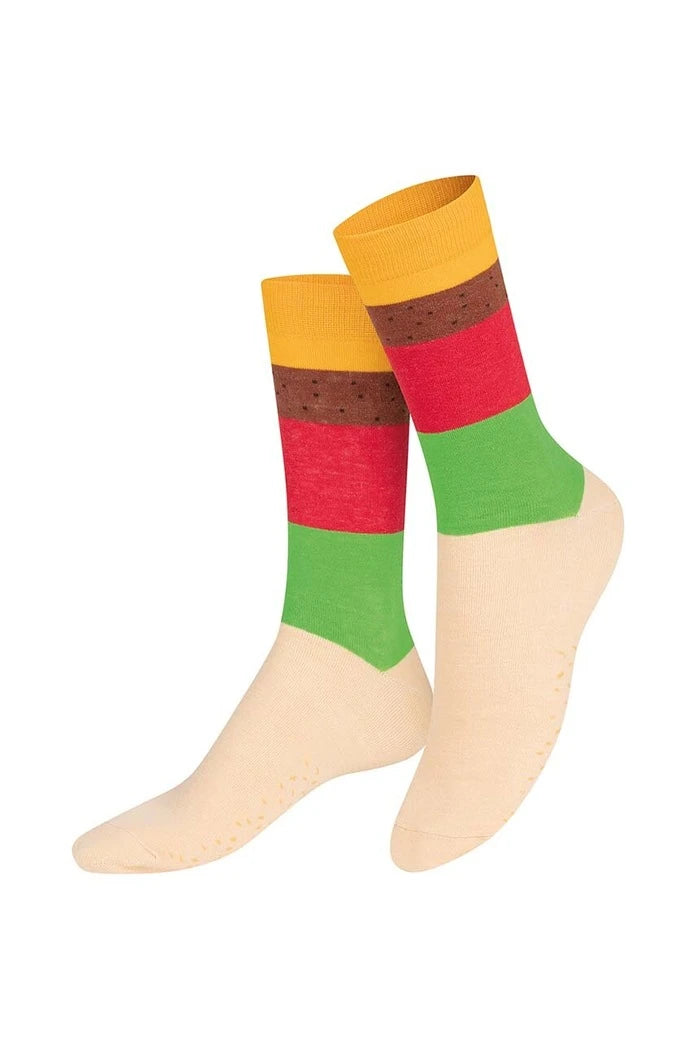 Eat My Socks Cheeseburger Çorap