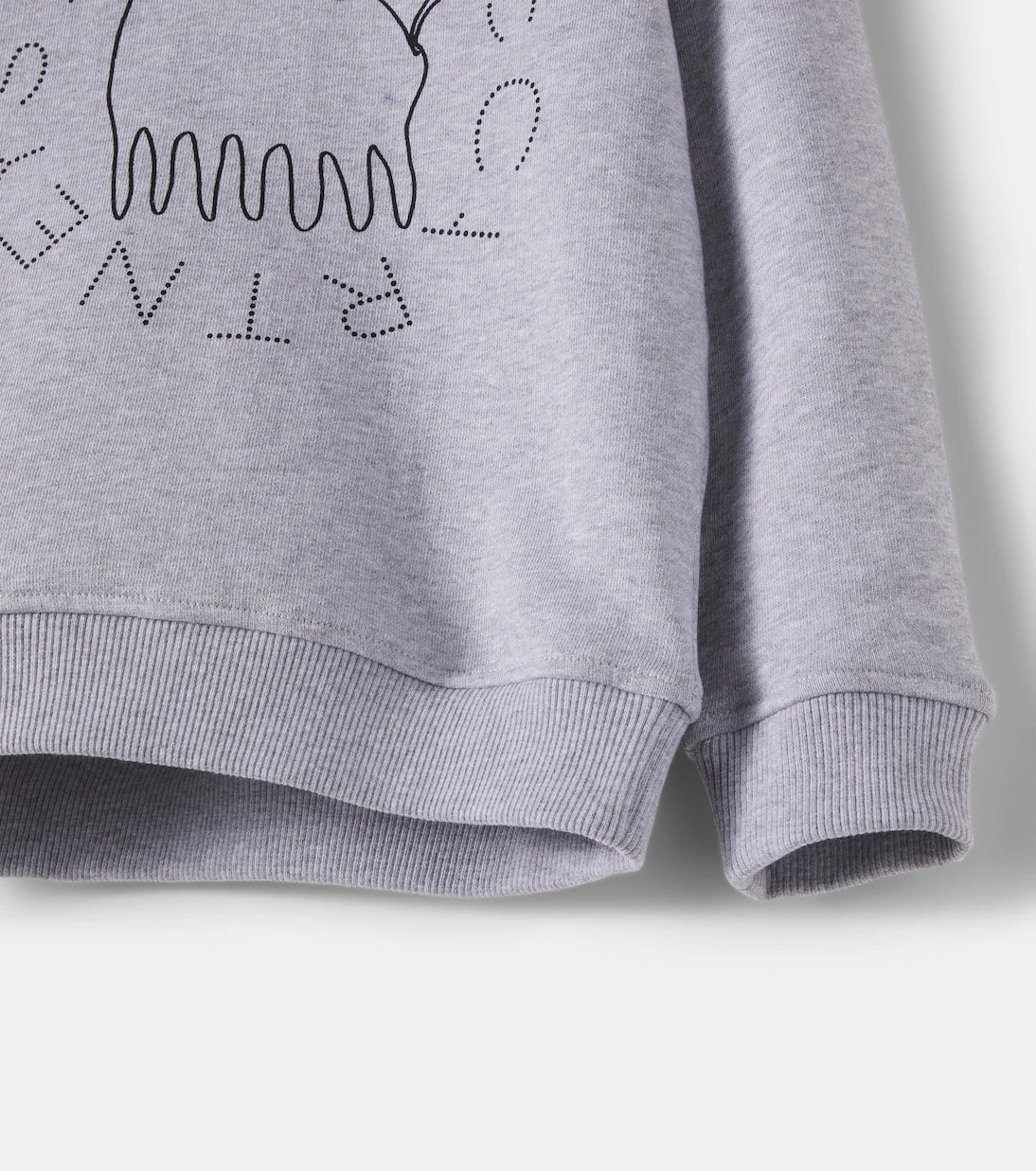 Stella McCartney Kids - Logo cotton jersey sweatshirt