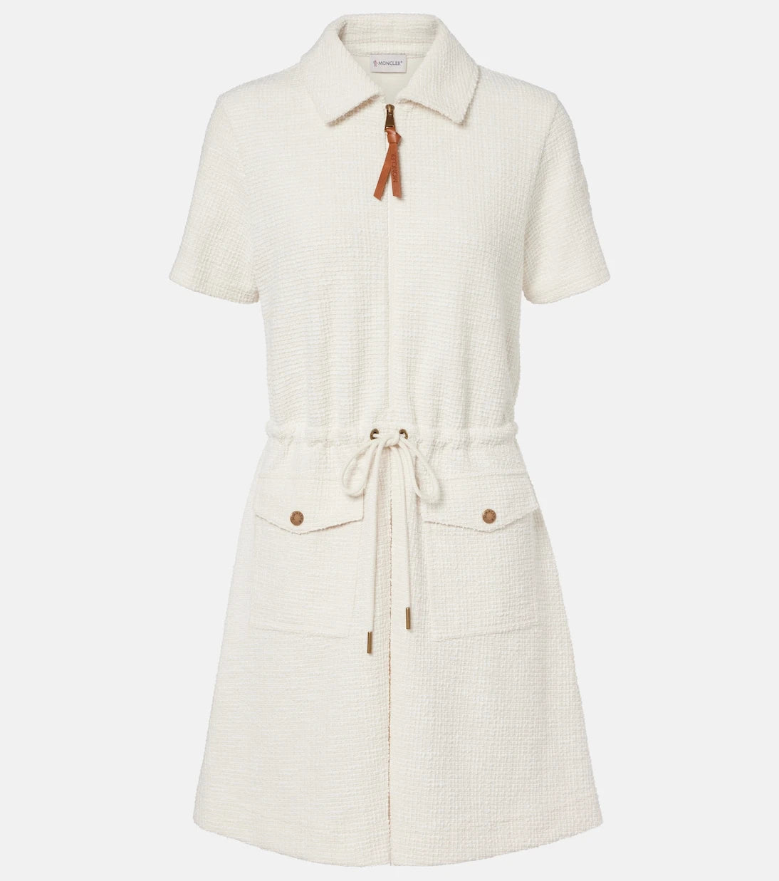 Moncler - Waffle-knit minidress
