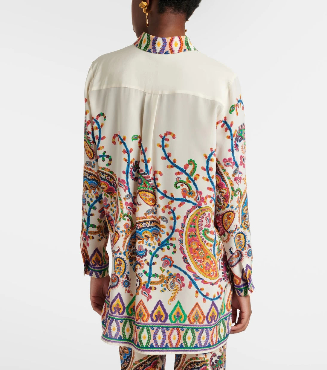 Etro - Paisley printed silk shirt