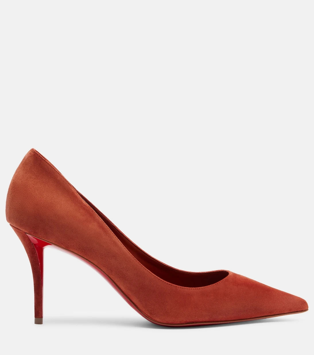 Christian Louboutin - حذاء ميس زد 80 من جلد الشمواه بكعب عالٍ