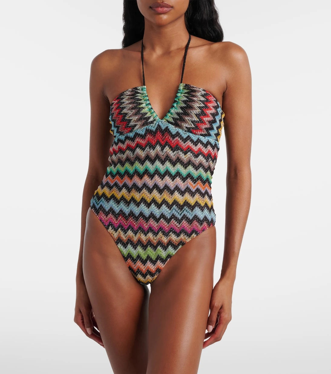 Missoni - Zigzag lamé swimsuit