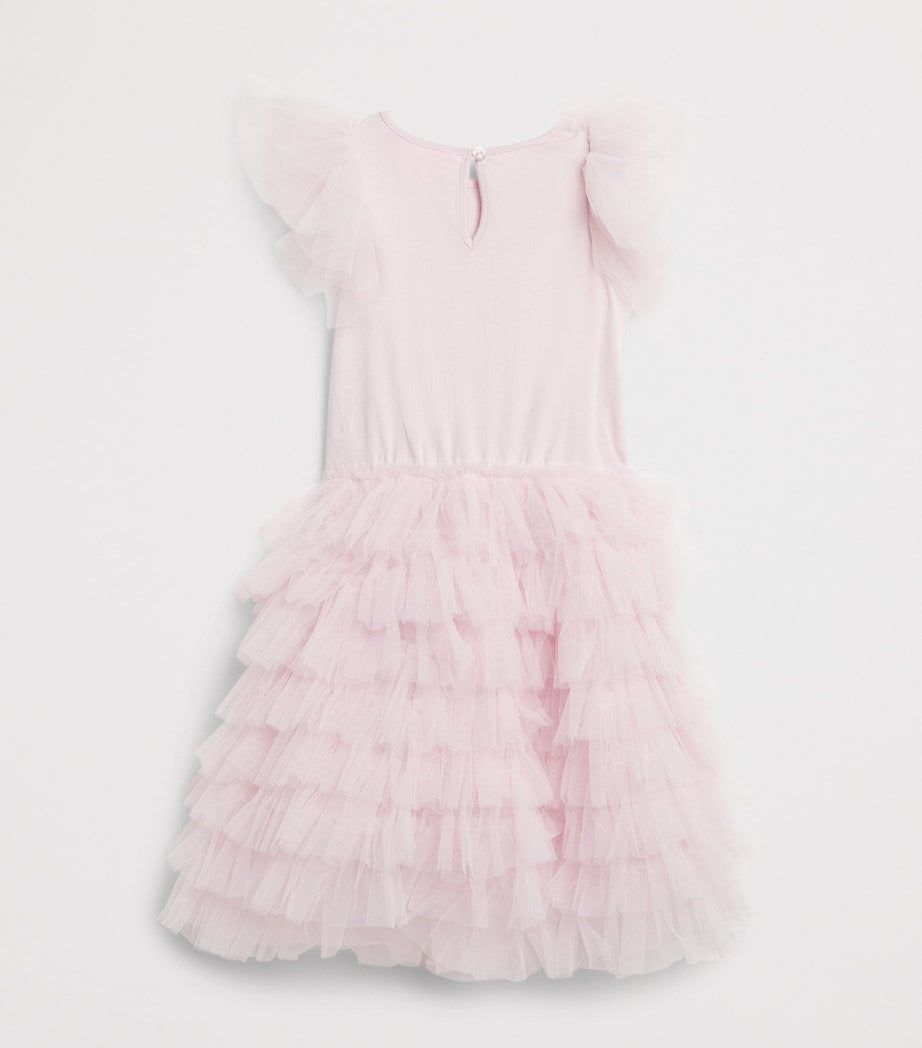 Tutu Du Monde Purple Tulle Embellished Lavender Love Dress (4-5 Years)