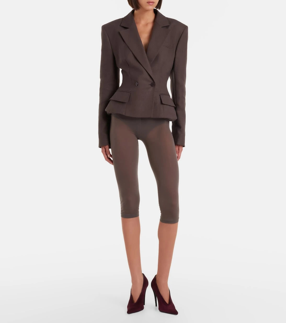 Magda Butrym - Capri pants and briefs set