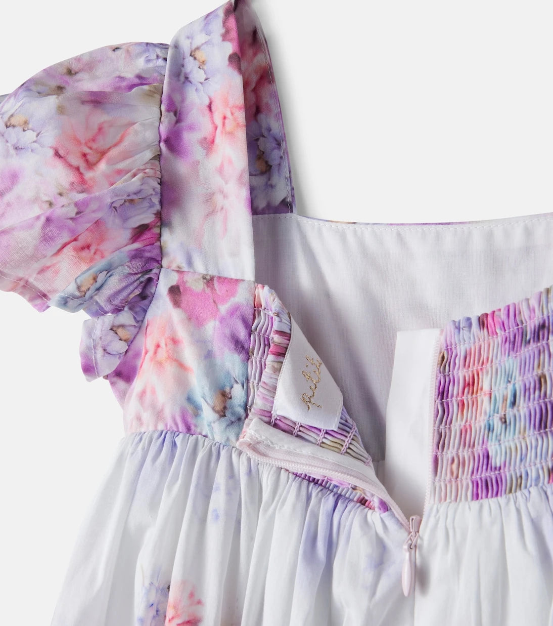 Petite Amalie - Floral cotton dress