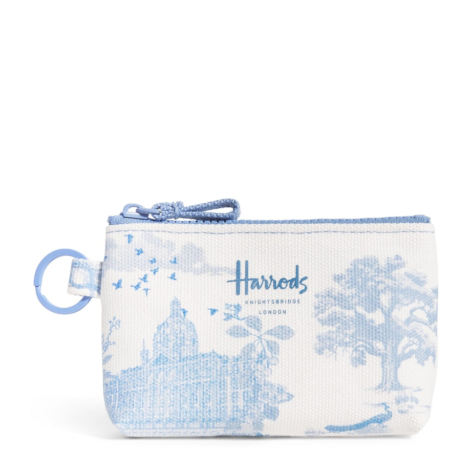 Blue Toile Coin Purse