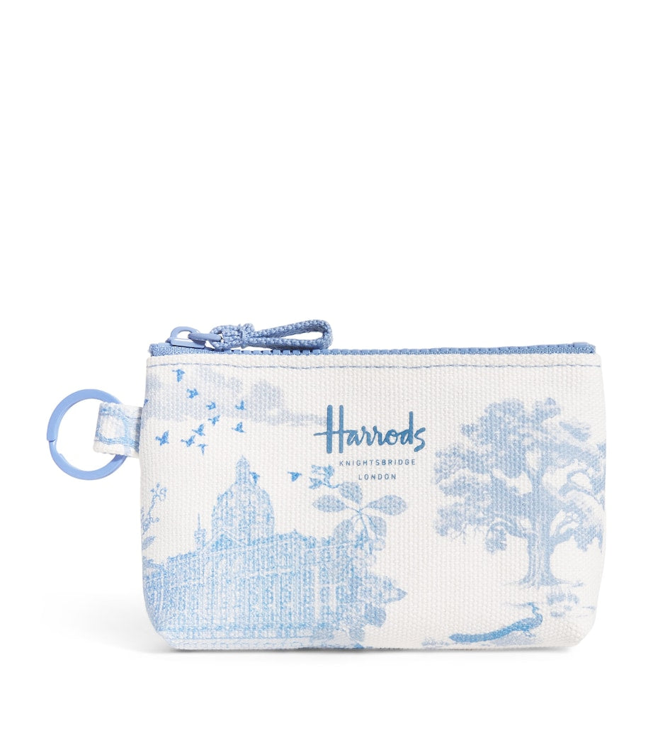 Blue Toile Coin Purse