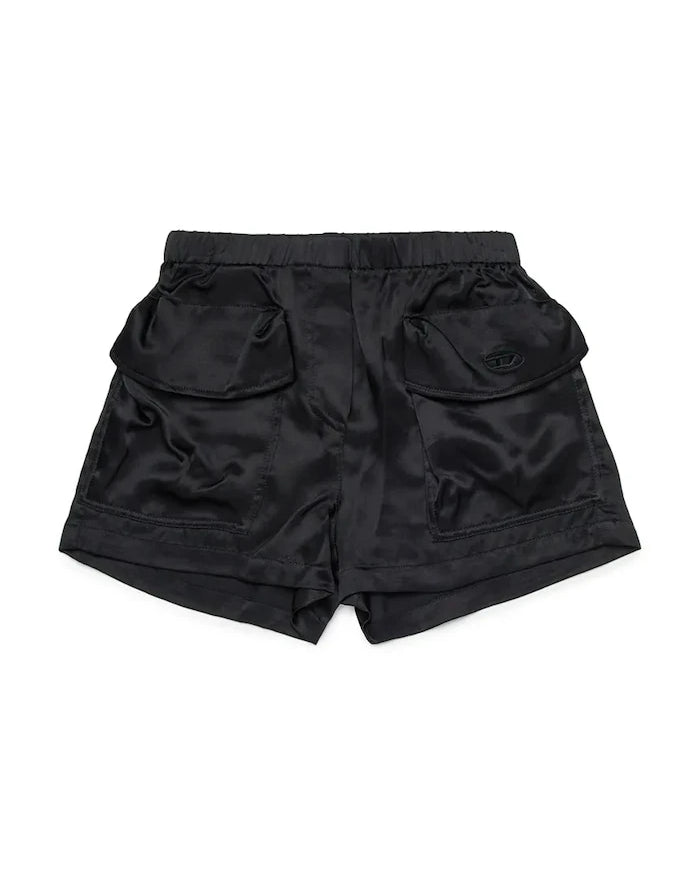 Diesel къс панталон за деца от вискоза PSAFFY SHORTS