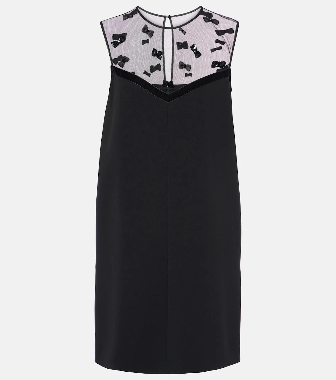 Max Mara - Elegante Nandina bow-detail minidress