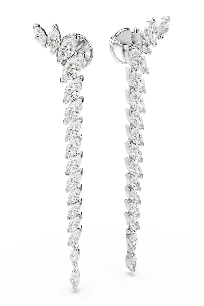 Swarovski kadın metal zirkonlu küpe MESMERA