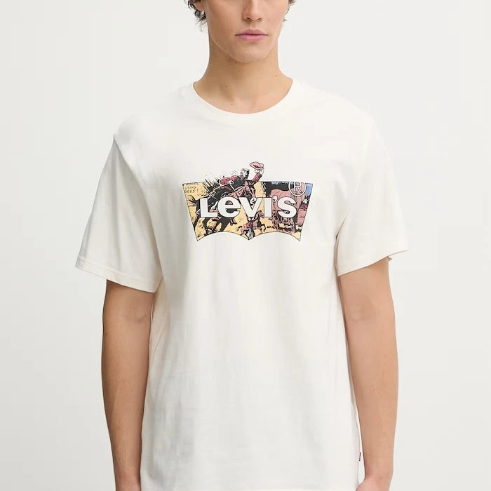 Памучна тениска Levi's SS RELAXED FIT