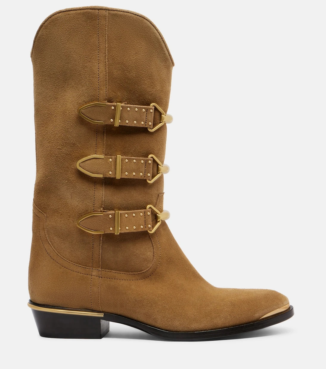 Isabel Marant - Mexia 35 suede cowboy boots